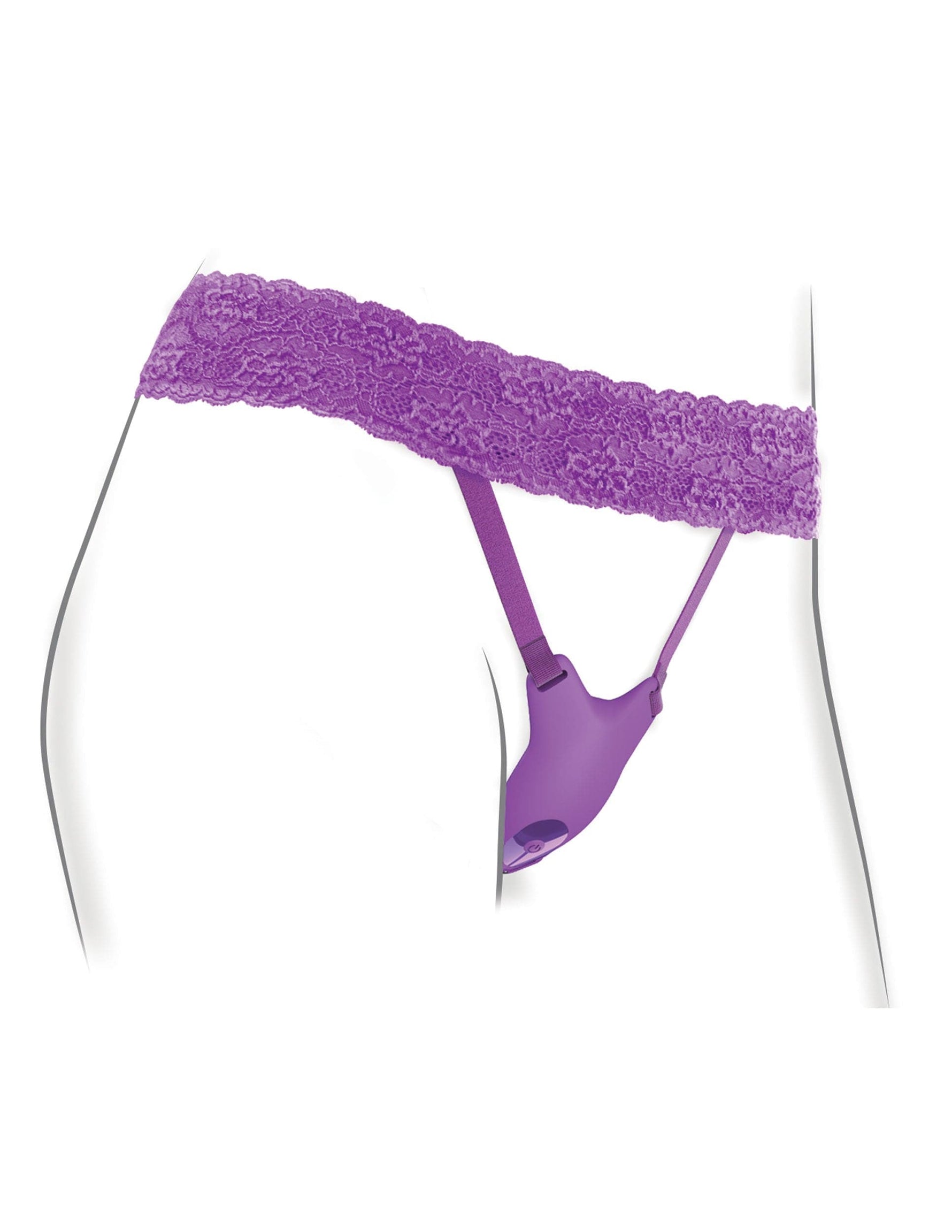Fantasy for Her Ultimate G-Spot Butterfly Strap-on - Purple Default Title