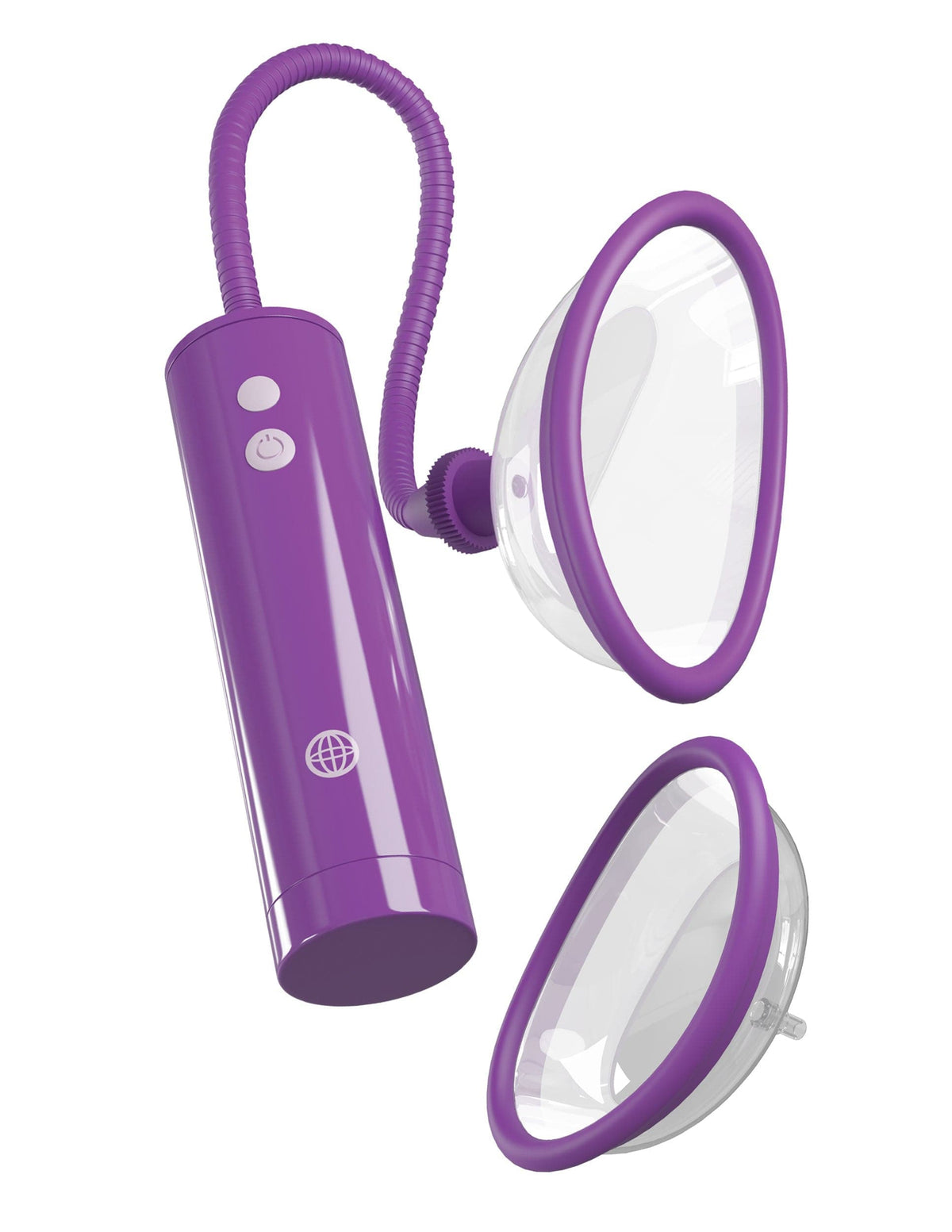 fantasy for her rechargeable pleasure pump kit purple