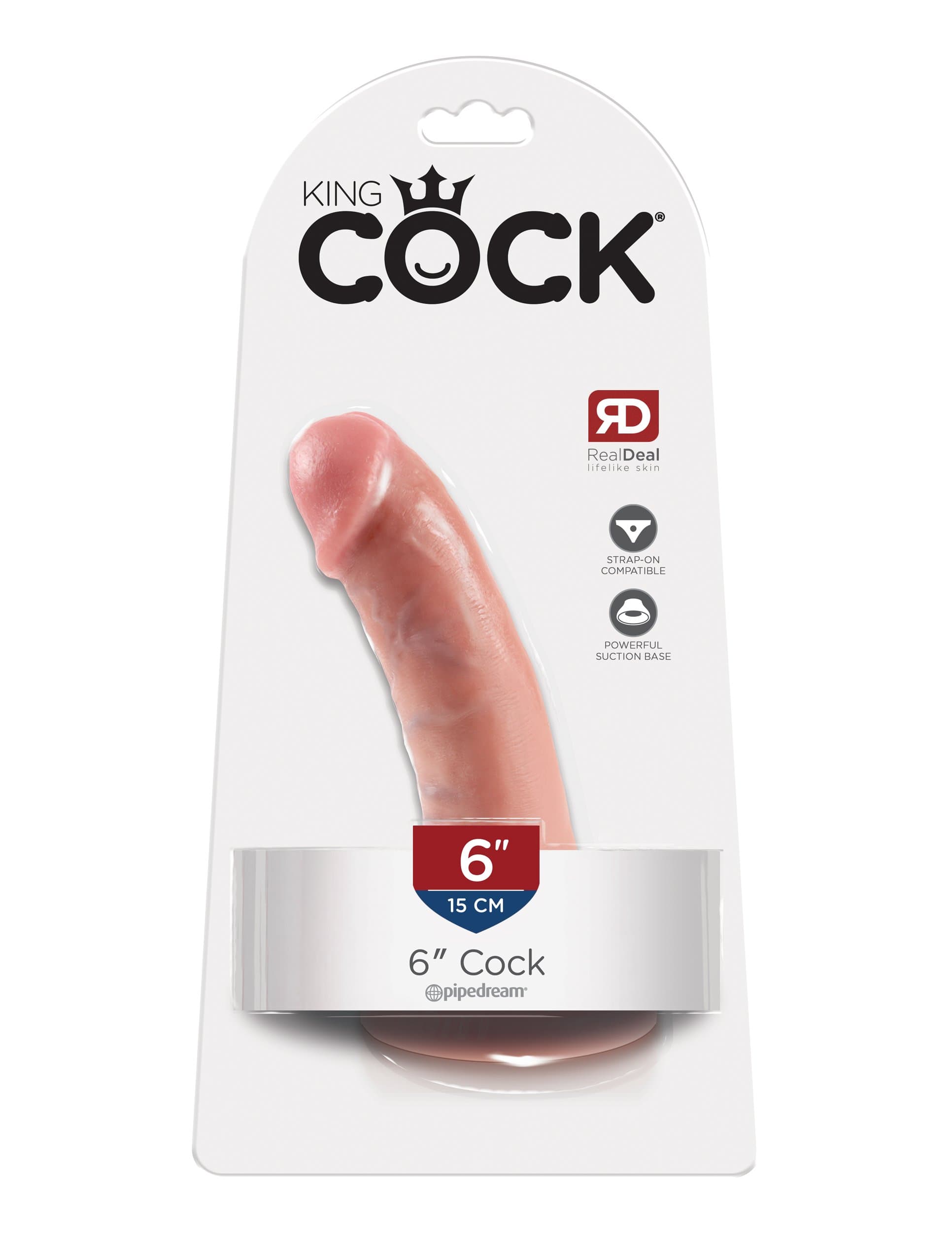 king cock 6 inch cock flesh