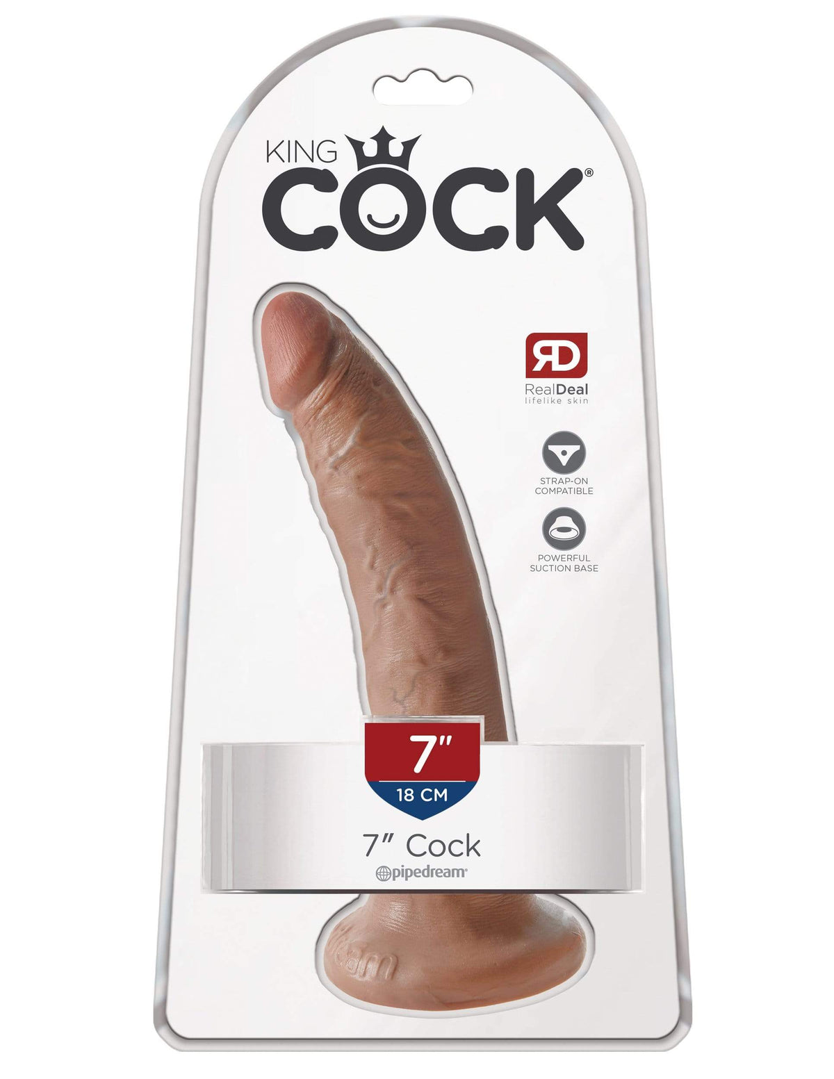 king cock 7 cock tan