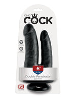 King Cock Double Penetrator - Black Default Title