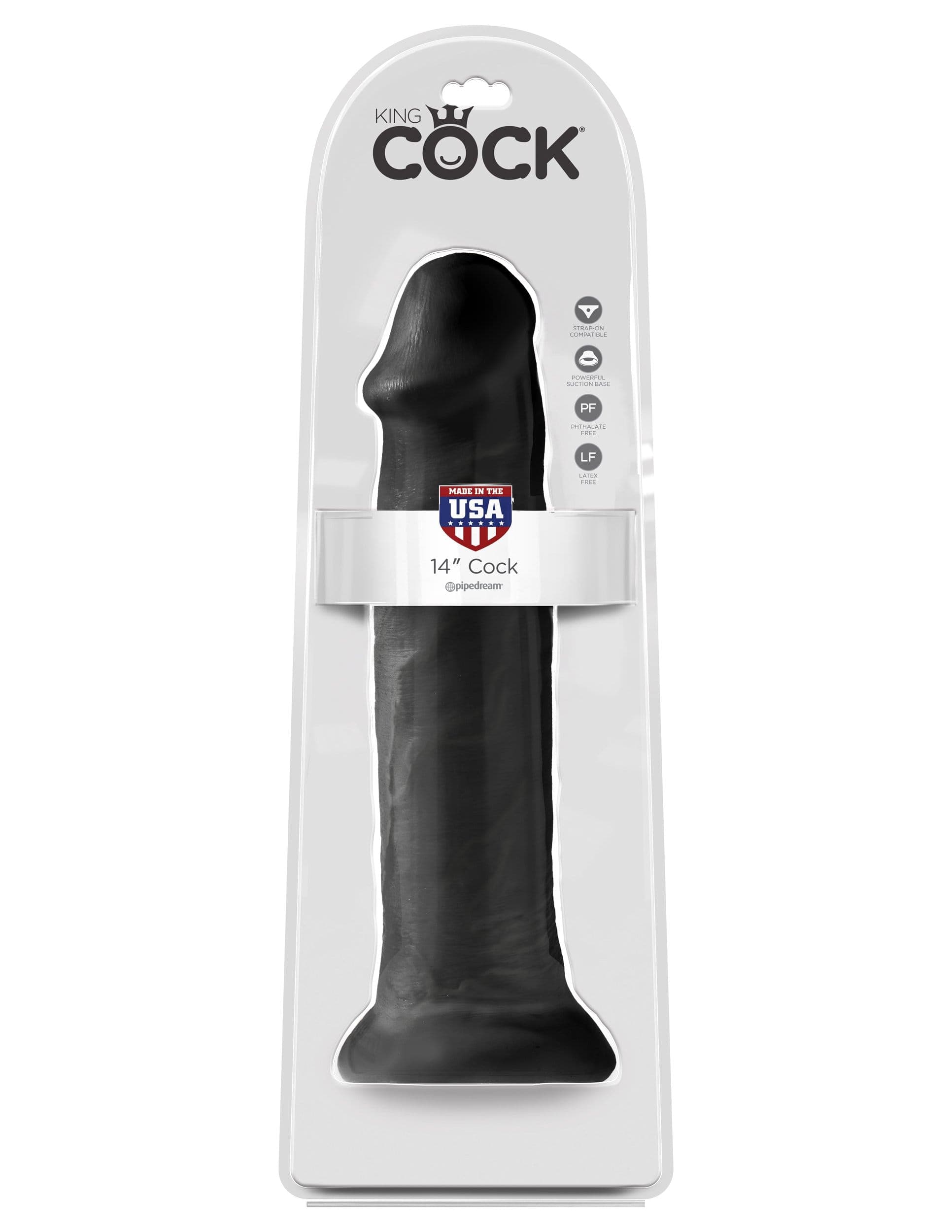 king cock 14 cock black