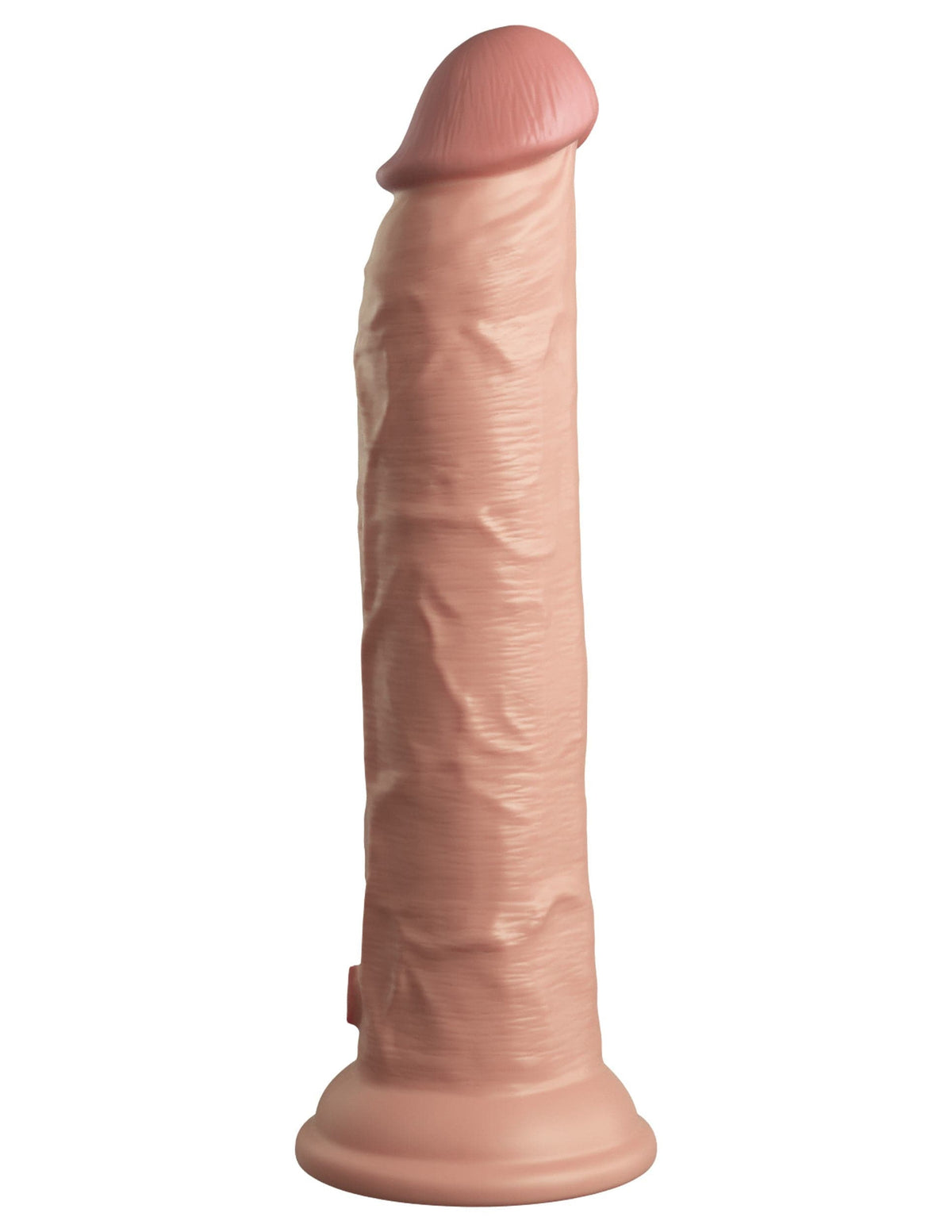 king cock elite 9 inch silicone dual density cock light