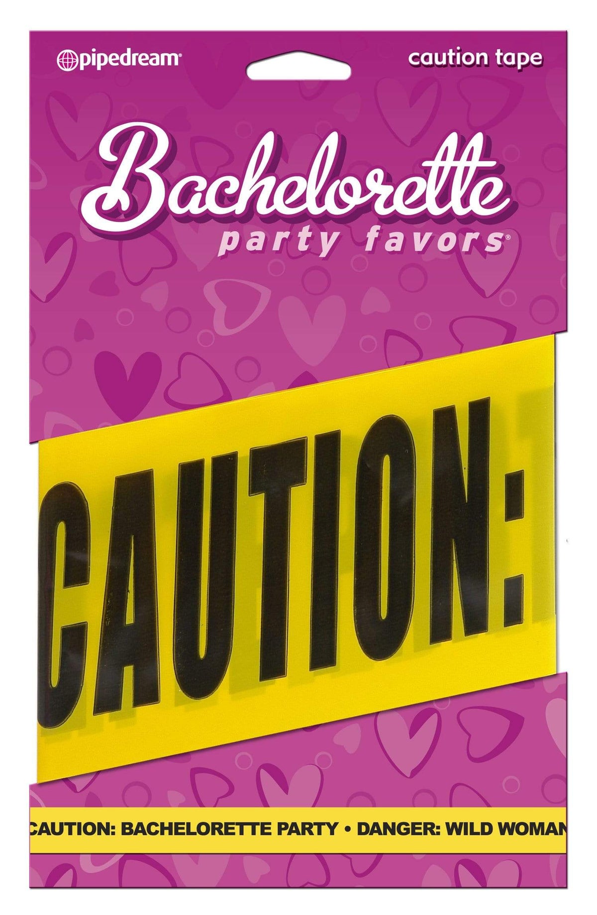 bachelorette party favors caution tape