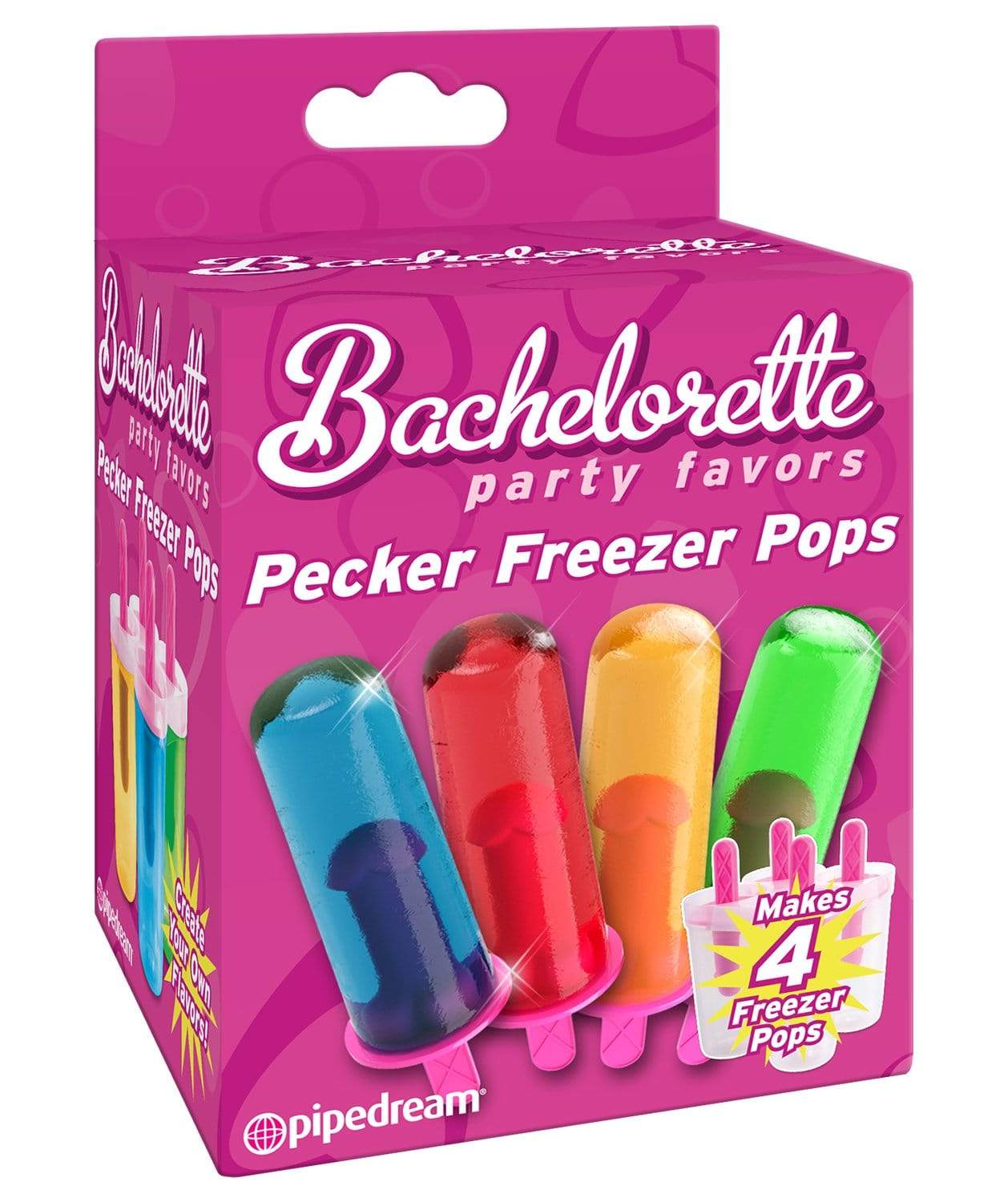 bachelorette party favors pecker freezer pops