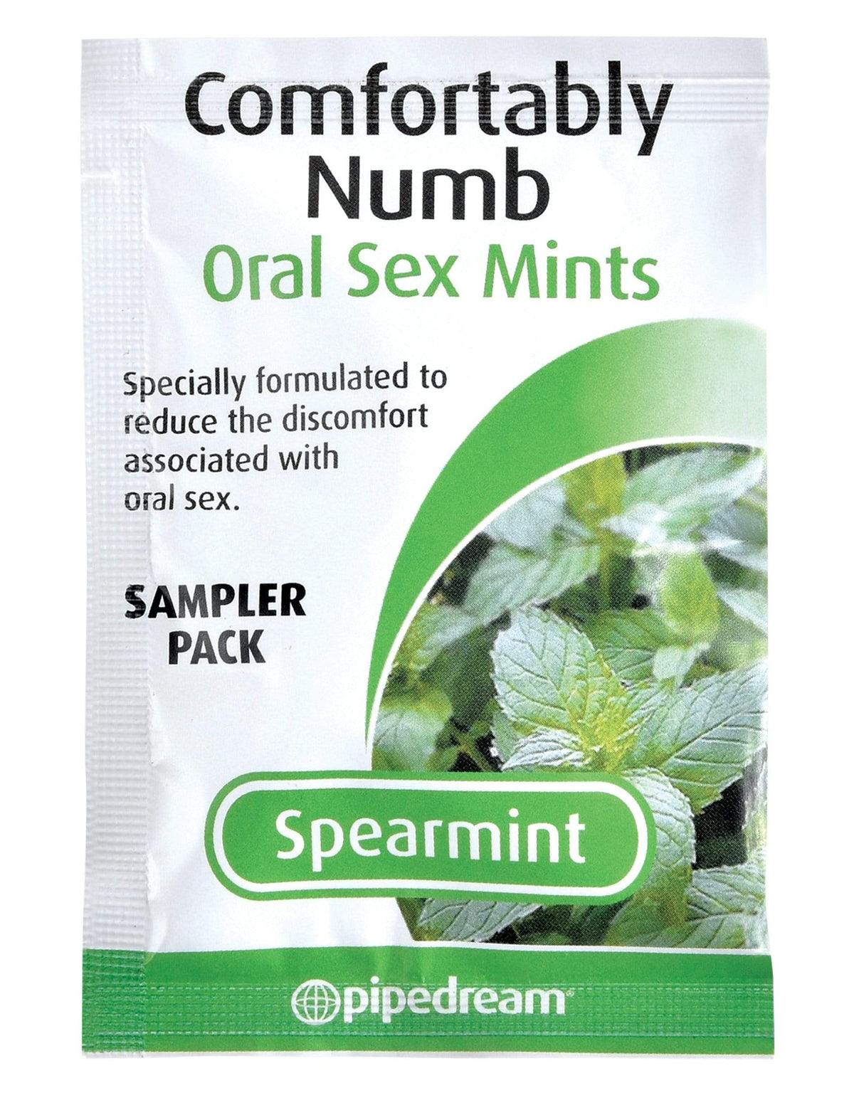 comfortably numb oral sex mints spearmint