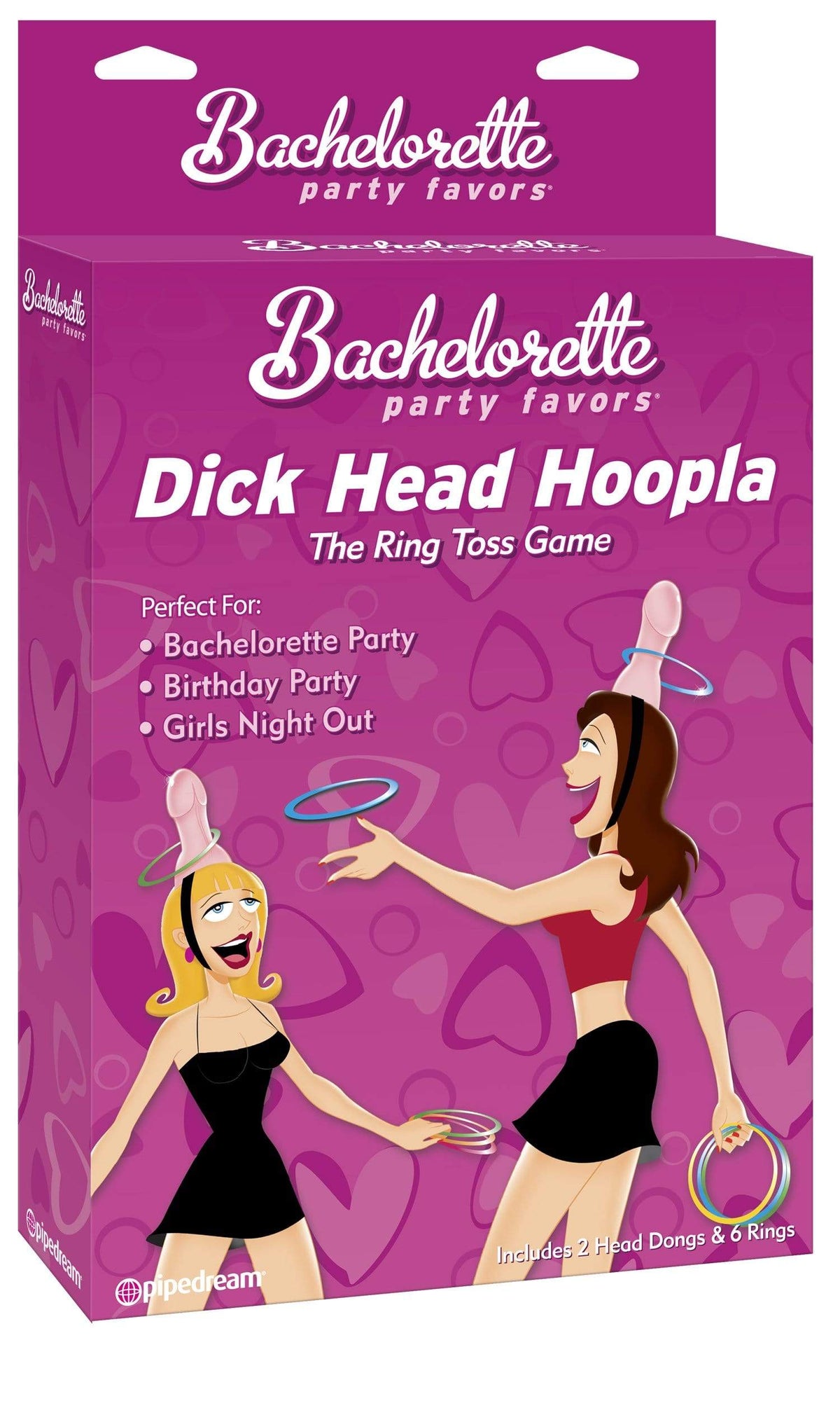 bachelorette party favors dick head hoopla