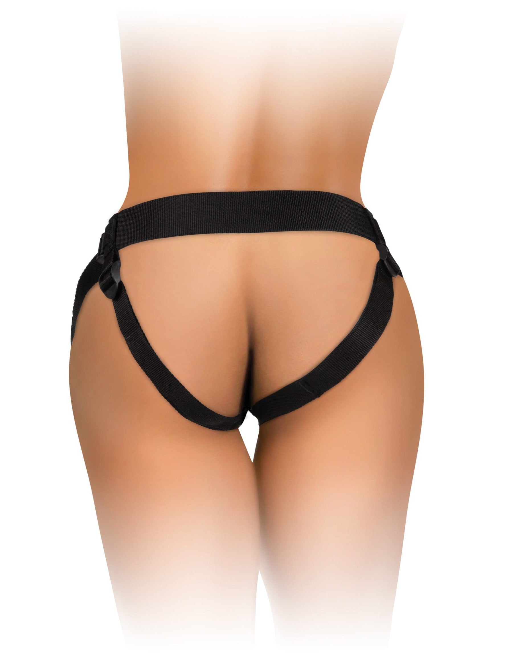 King Cock Elite Beginner's Body Dock Strap-on Harness - Black