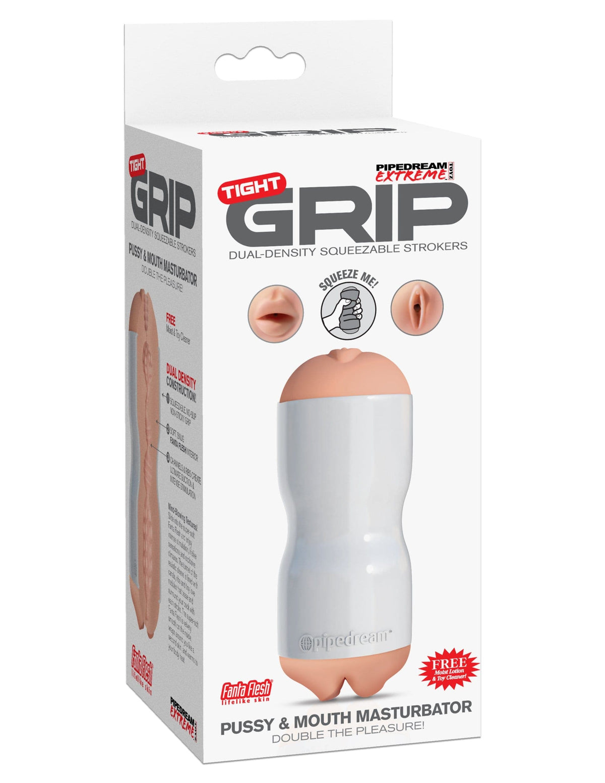 pipedream extreme tight grip pussy and mouth masturbator