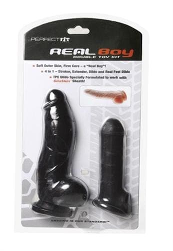 real boy double toy kit black