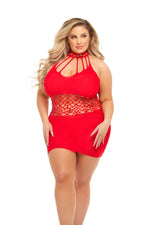 Rich B Phase Dress - Queen Size - Red Default Title