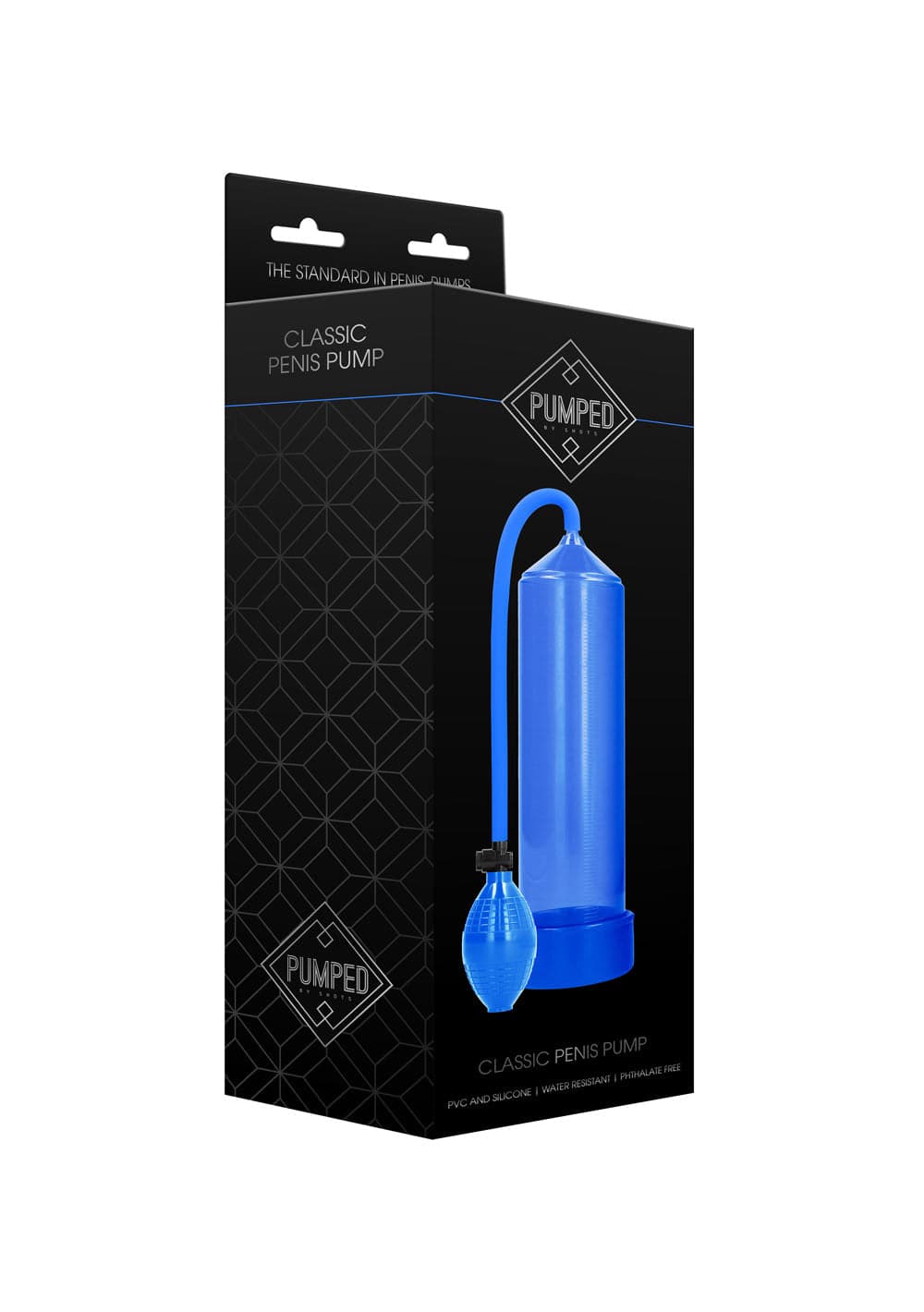 classic penis pump blue