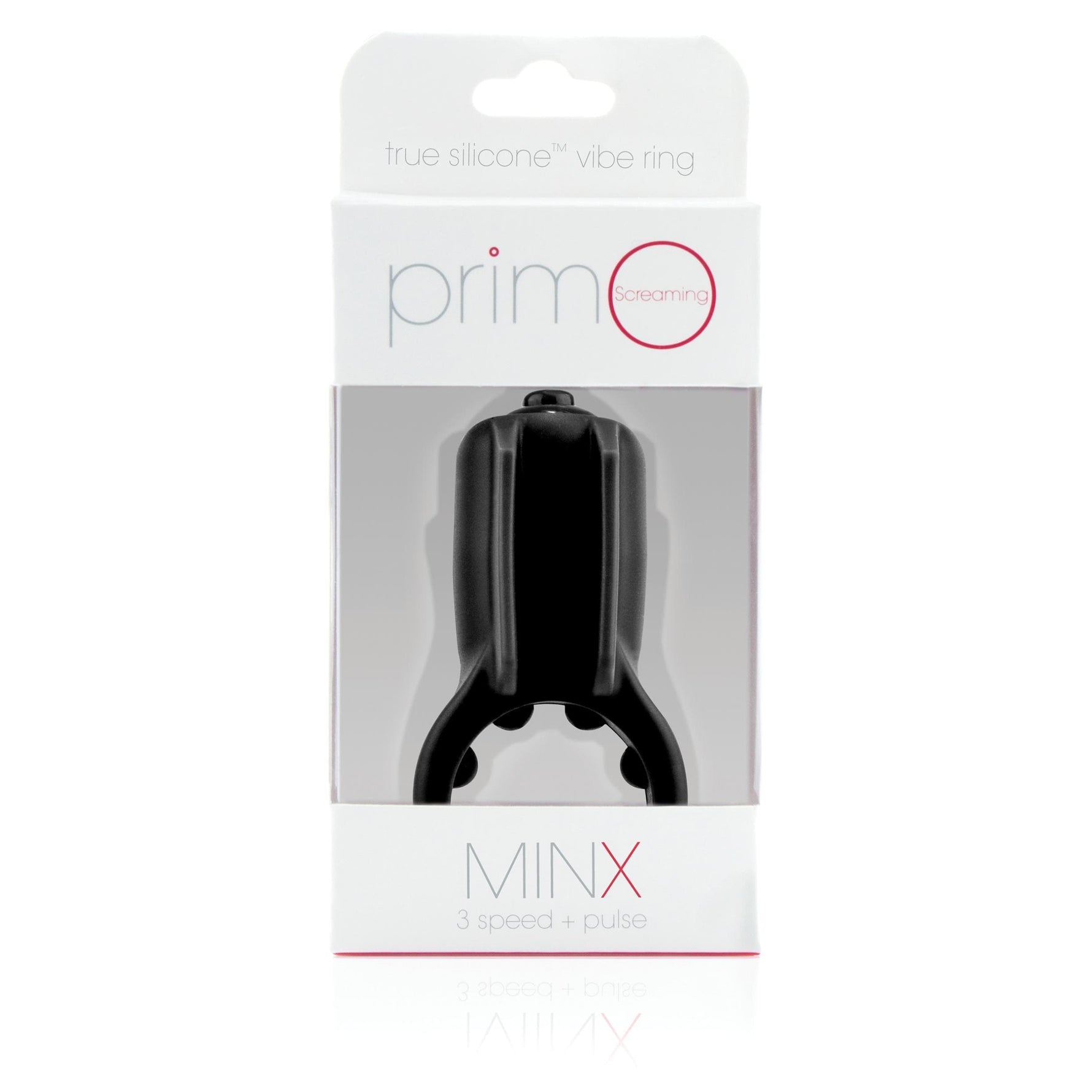 Primo Minx Premium Silicone Vibe Ring - Black Default Title