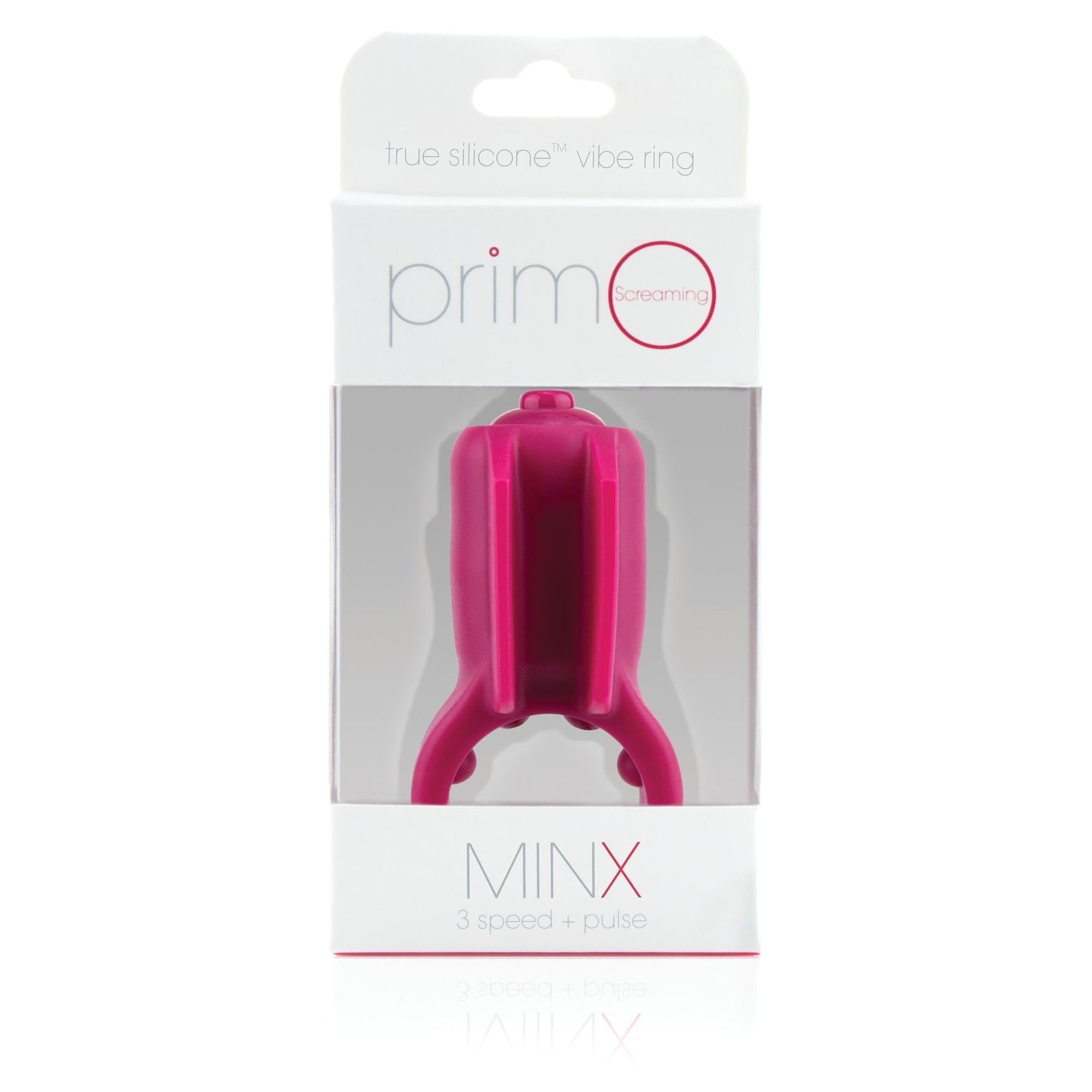 primo minx premium silicone vibe ring merlot