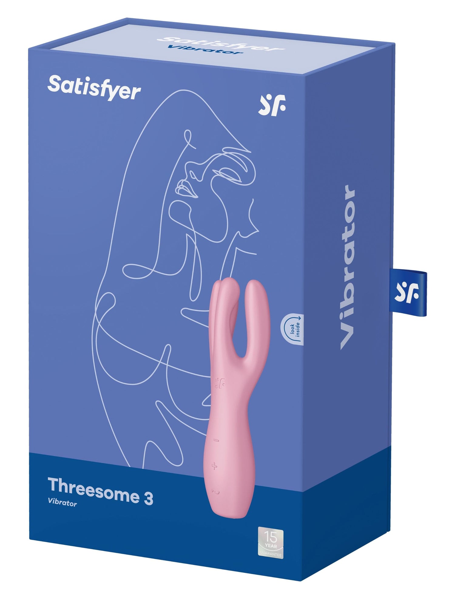 Threesome 3 Vibrator - Pink Default Title