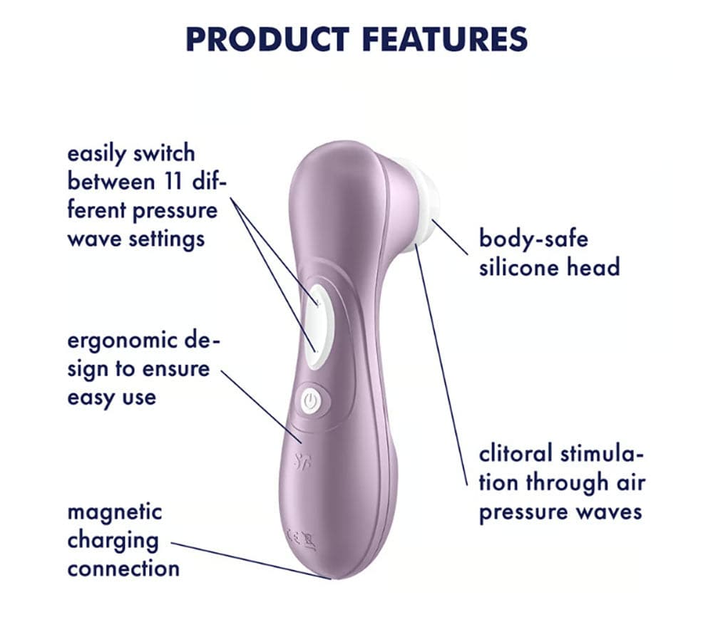 satisfyer pro 2 air pulse stimulator violet