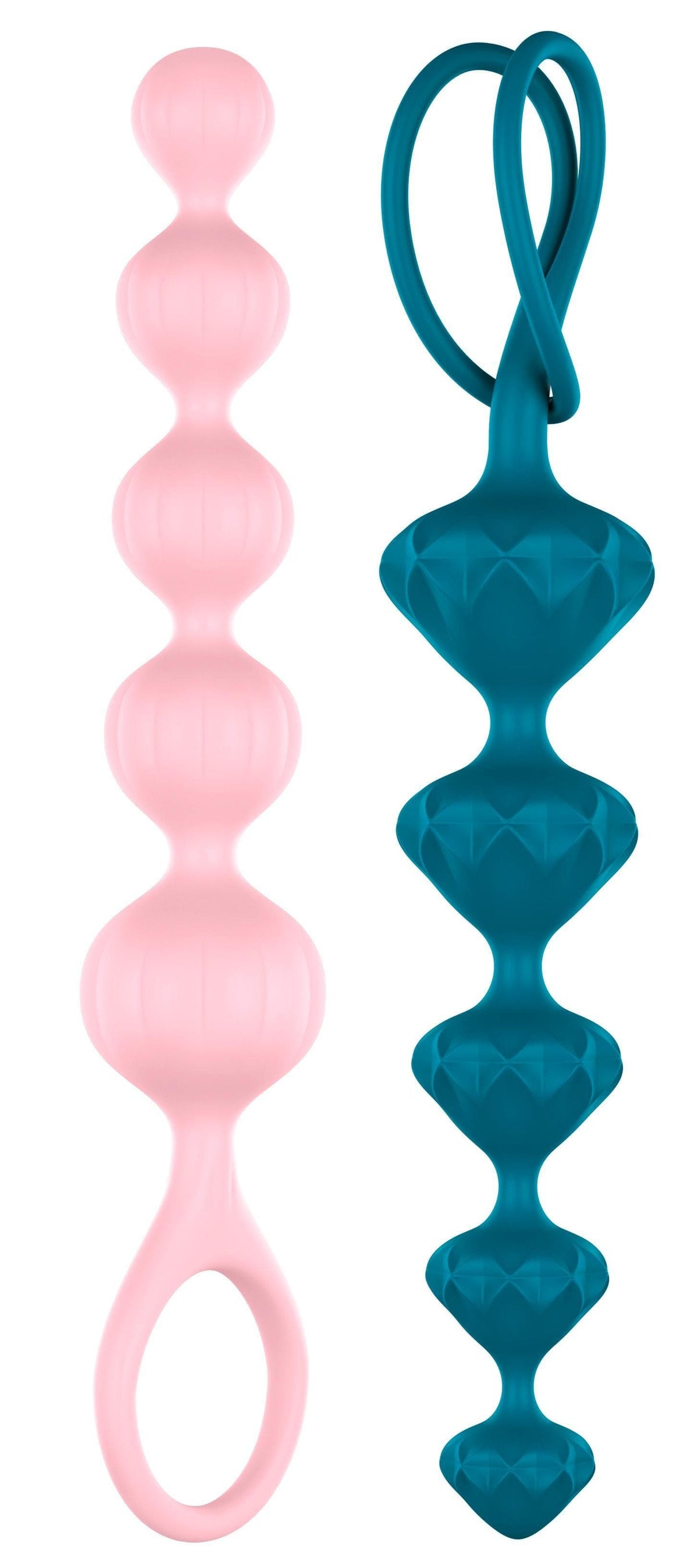 satisfyer beads super soft silicone colored