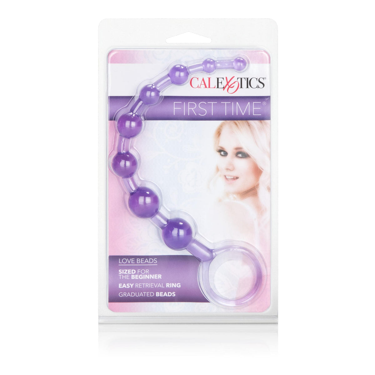 calexotics   first time love beads purple