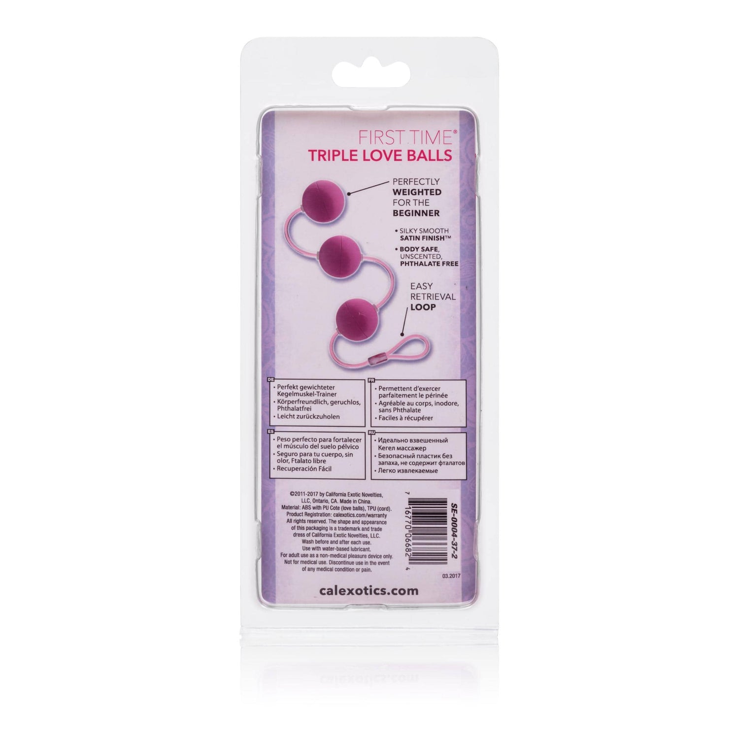 First Time Love Balls Triple Lovers - Pink Default Title