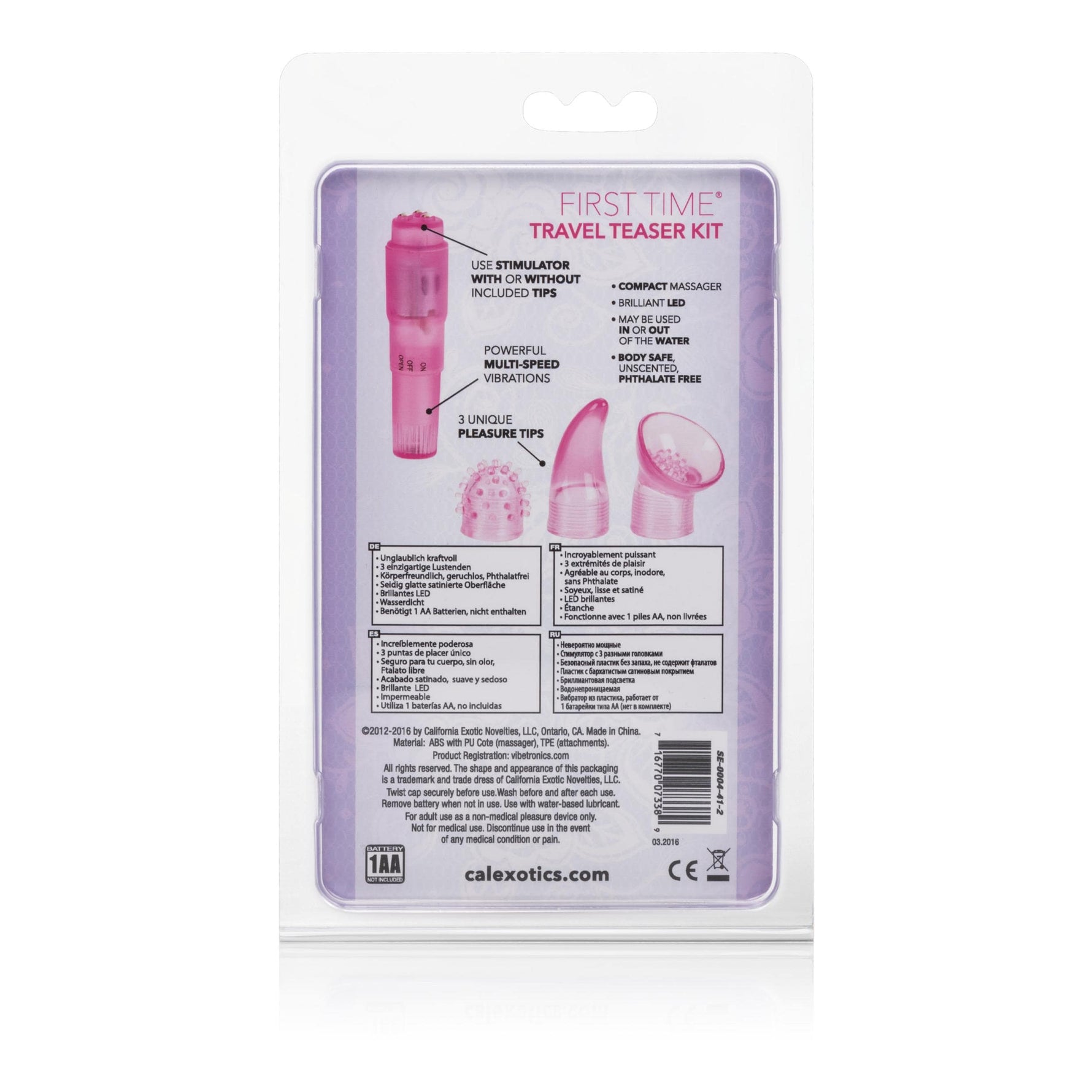 First Time Travel Teaser Kit - Pink Default Title