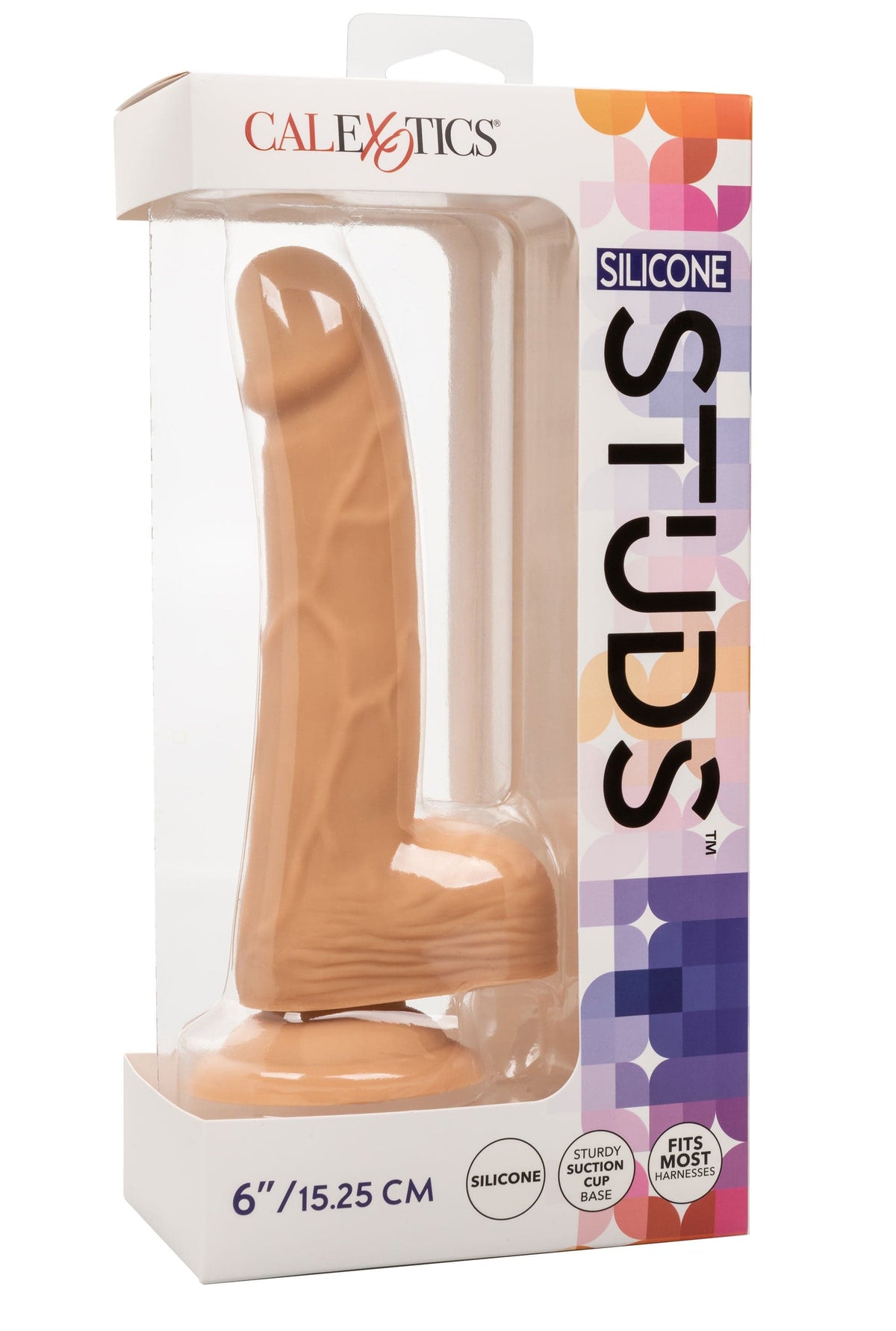 silicone stud 6 inch ivory