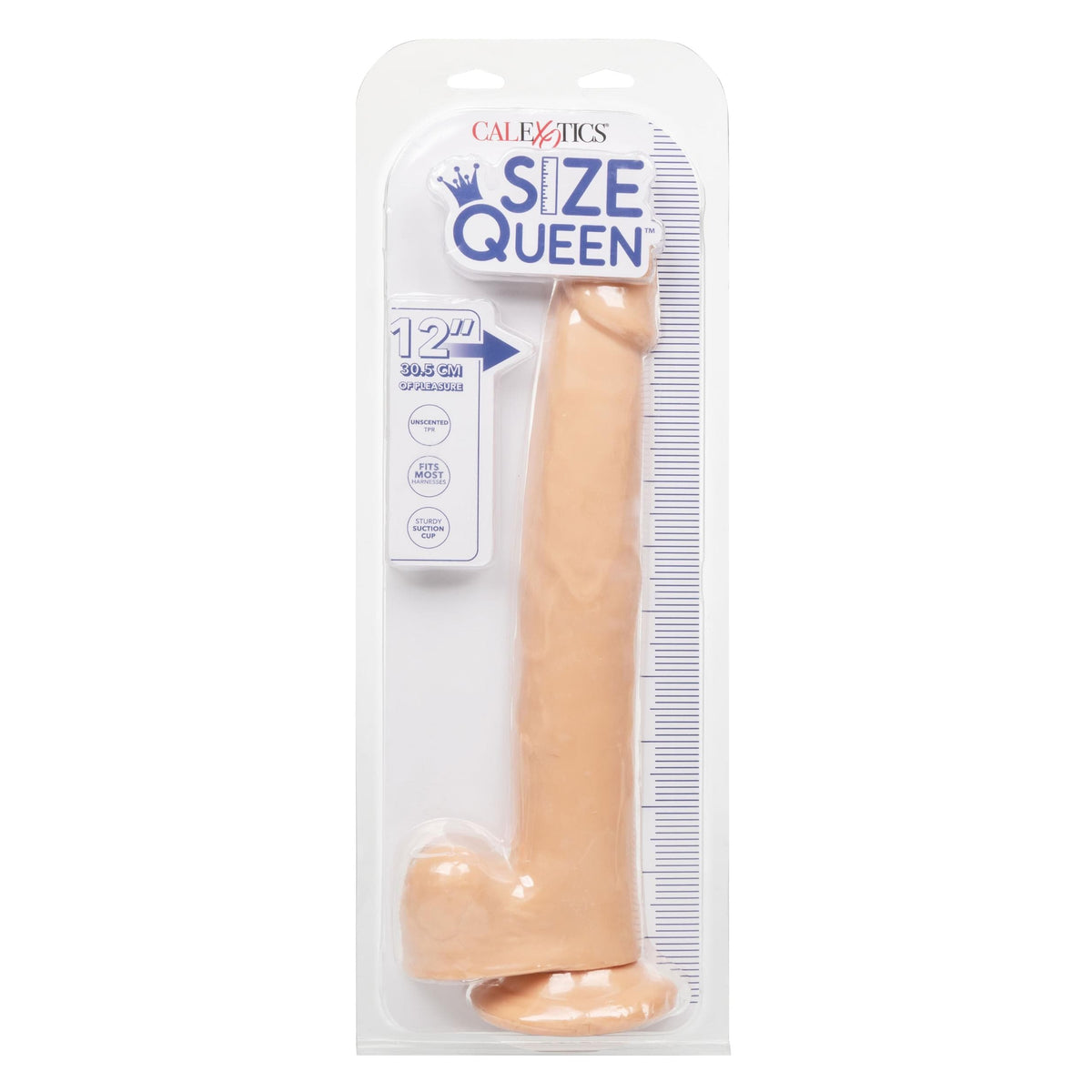 size queen 12 inch 30 5 cm ivory