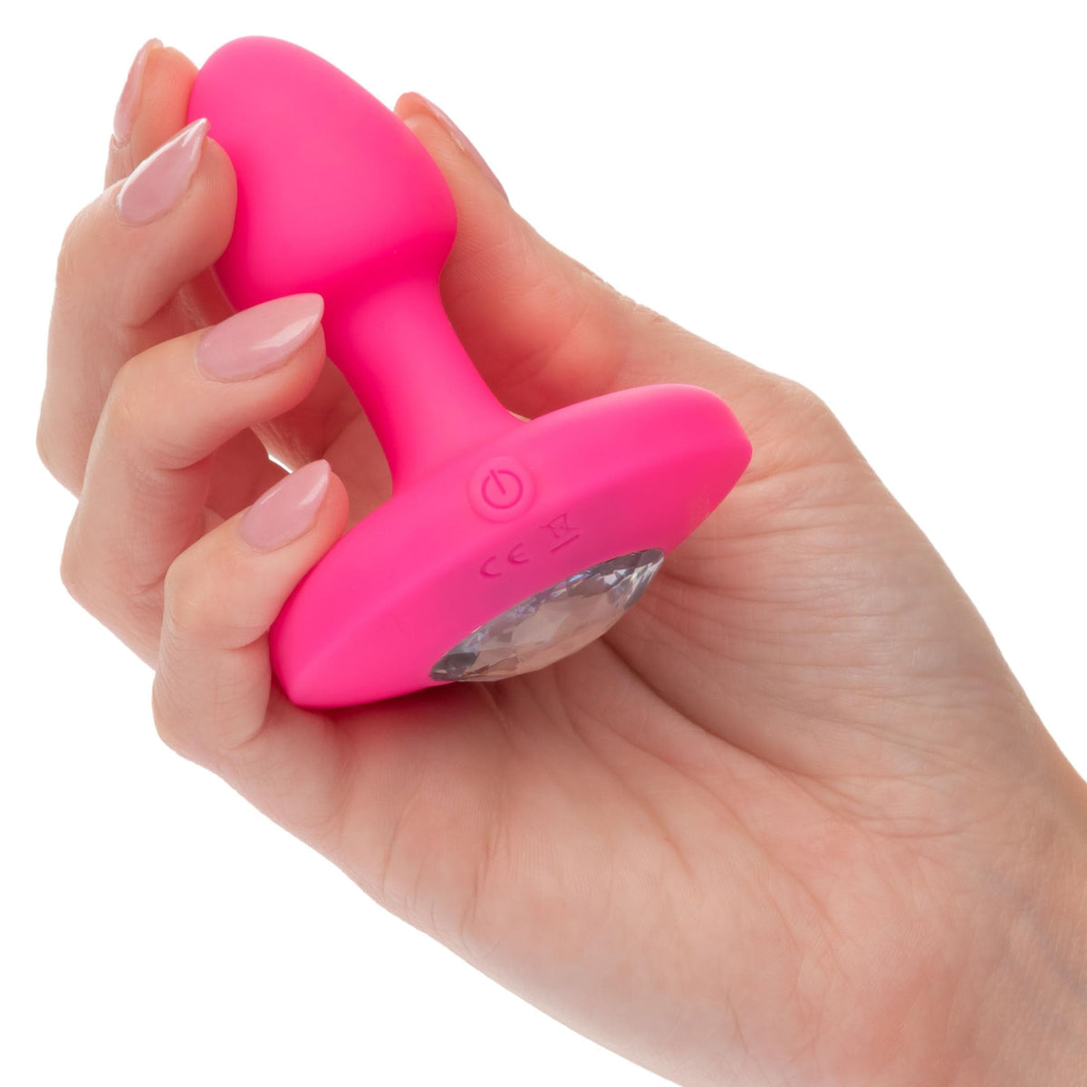 cheeky gems small rechargeable vibrating probe pink