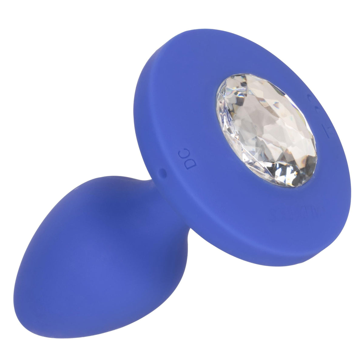 cheeky gems medium rechargeable vibrating probe blue
