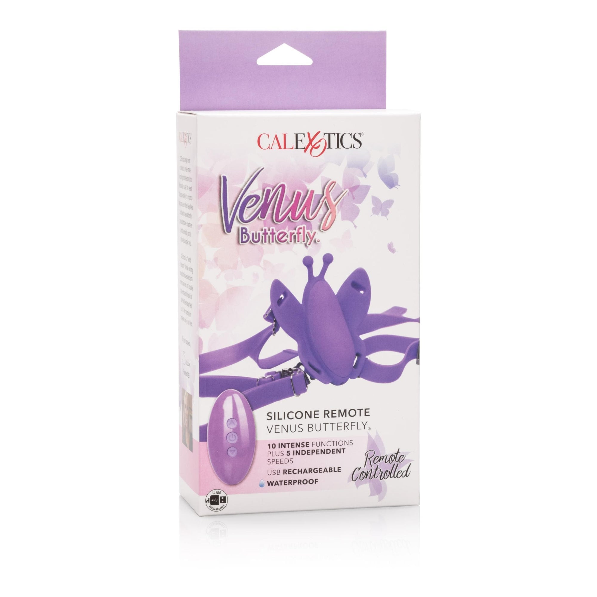 calexotics   venus butterfly silicone remote wireless micro butterfly