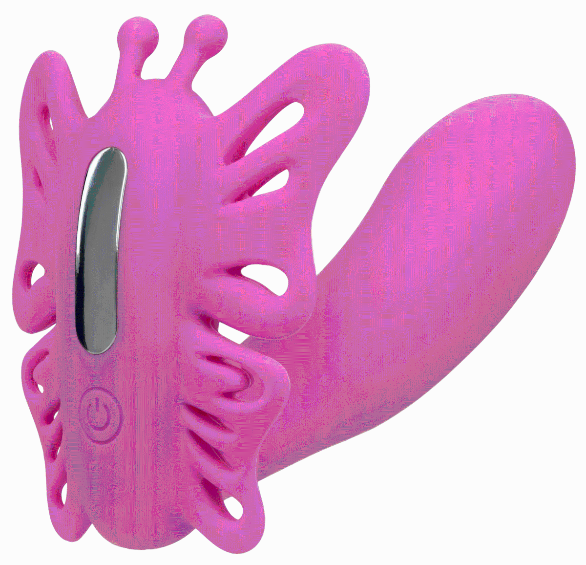 venus butterfly silicone remote pulsating venus g pink