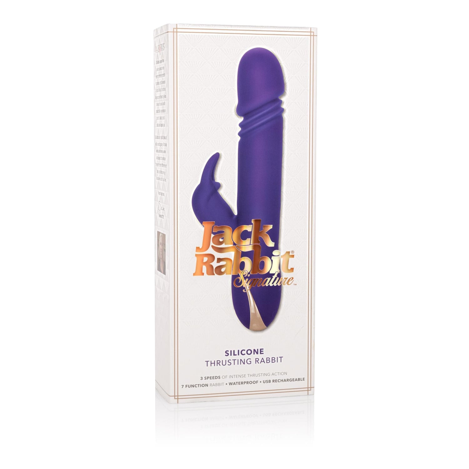 Premium Jack Rabbit Silicone Thrusting Rabbit - Purple Default Title