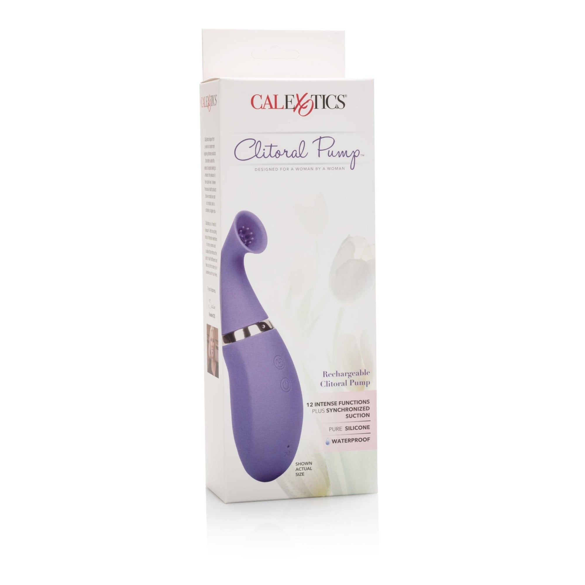 calexotics   rechargeable clitoral pump
