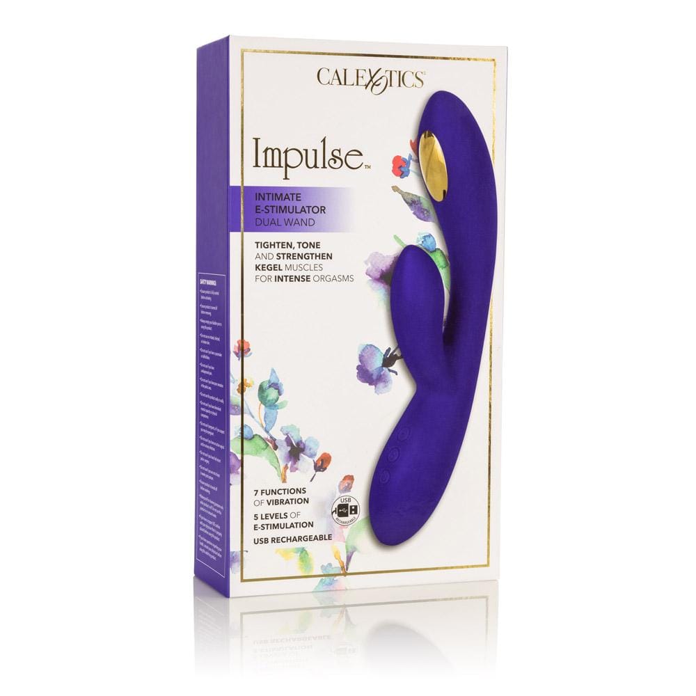 calexotics   impulse intimate e stimulator dual wand