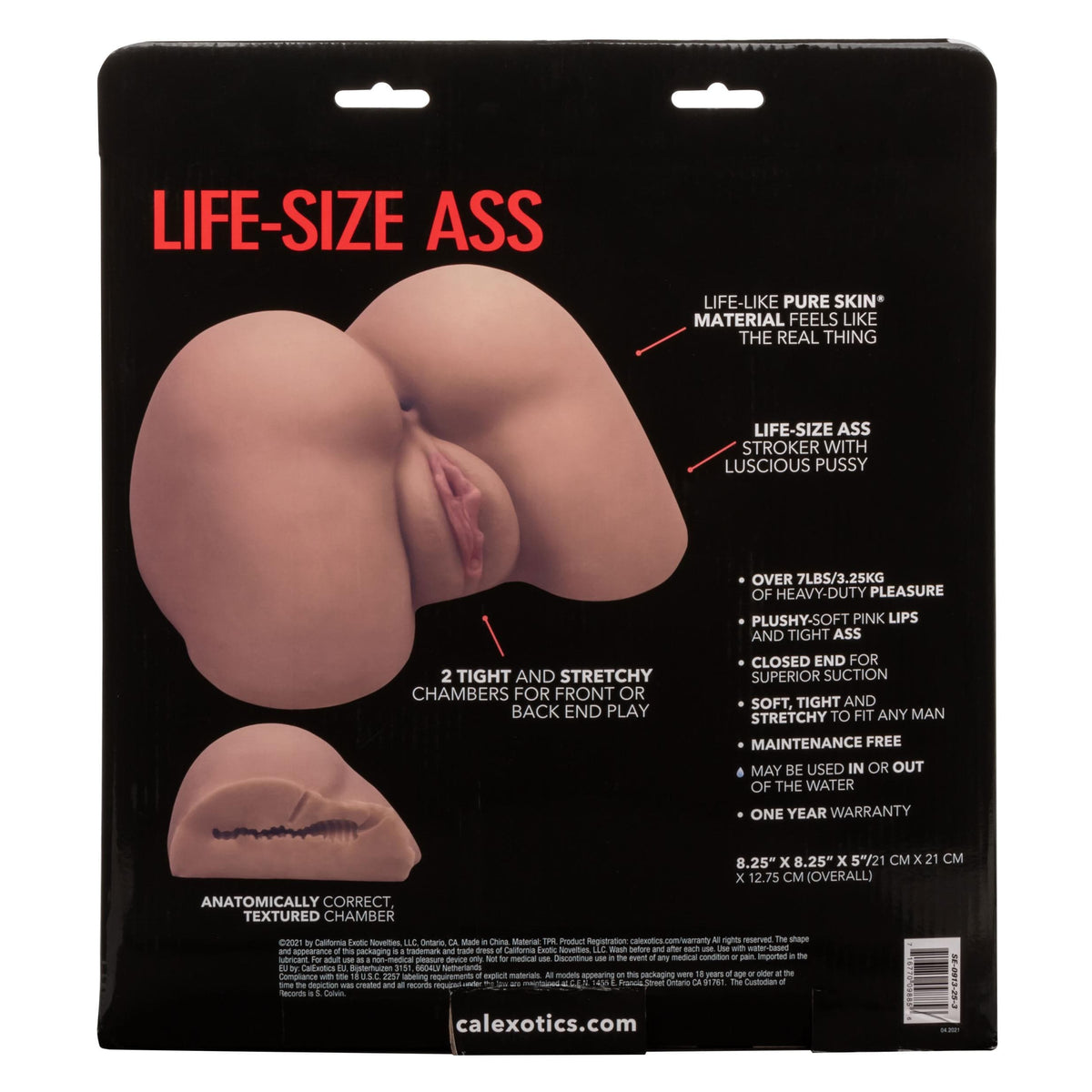 stroke it life size ass brown