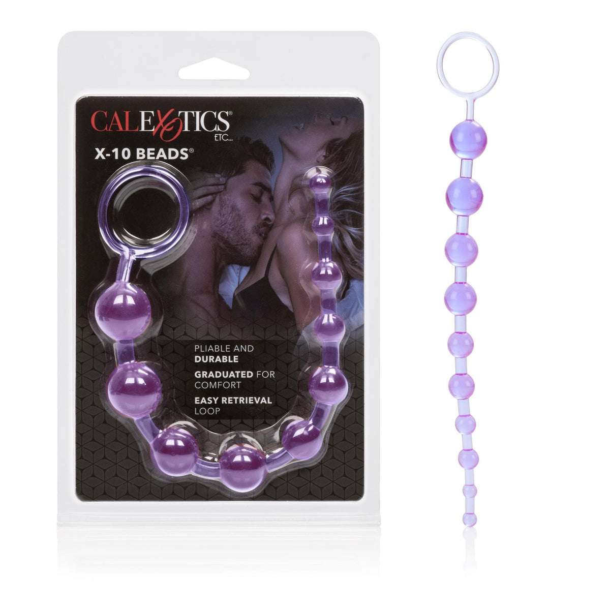 calexotics   x 10 beads purple