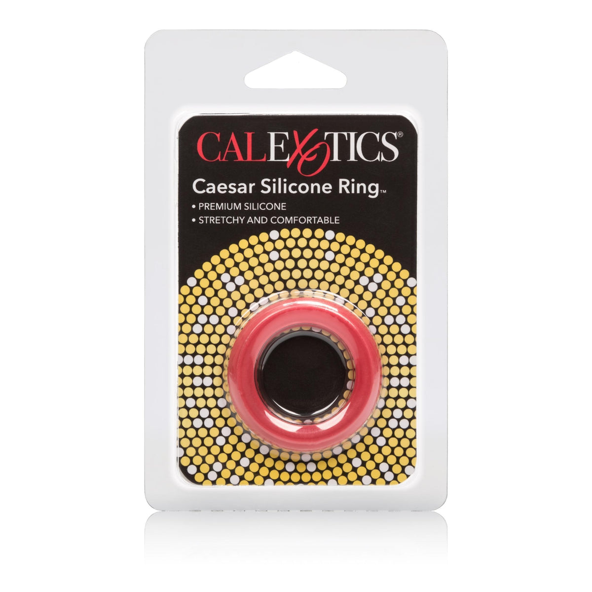 calexotics   caesar silicone ring red