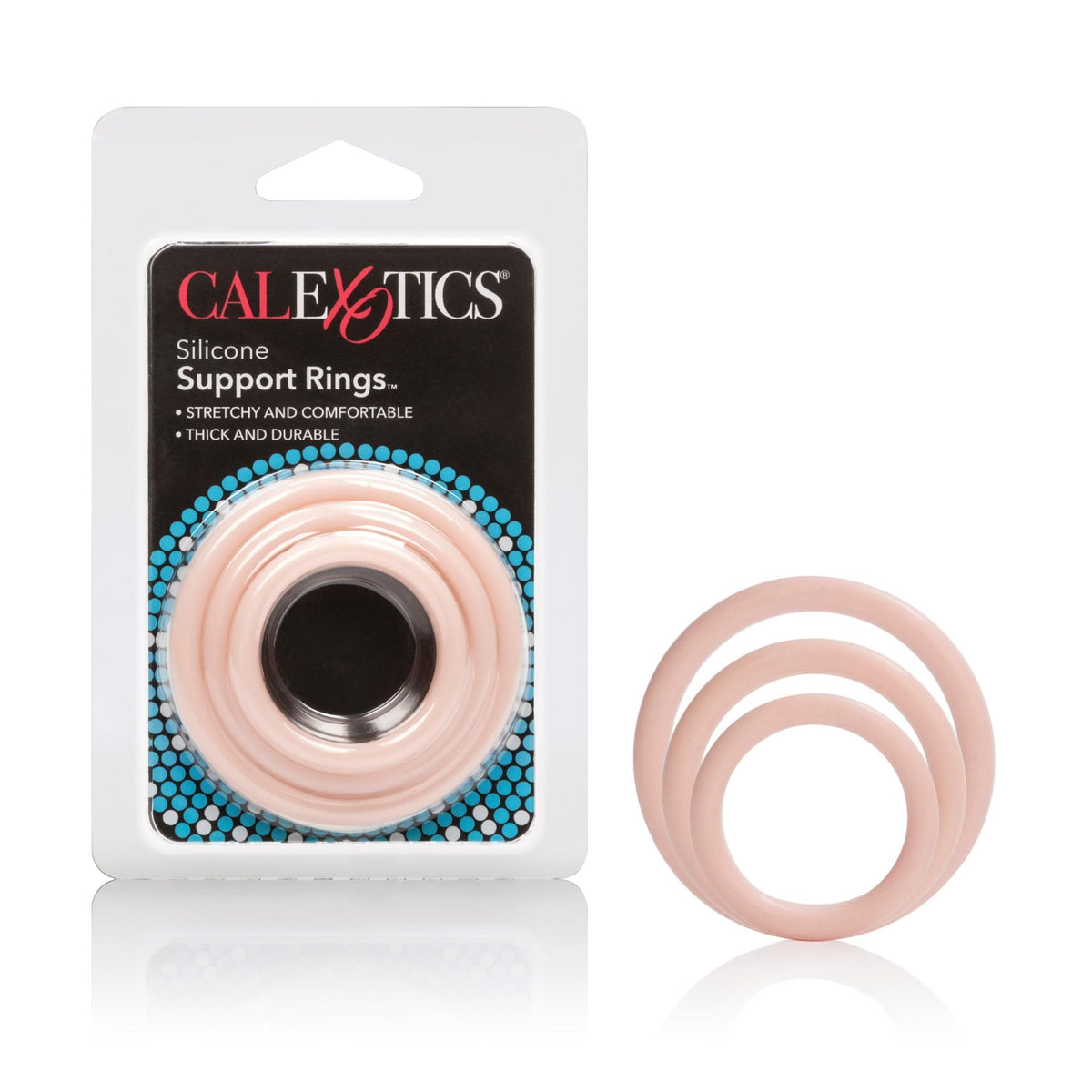 calexotics   silicone support rings ivory