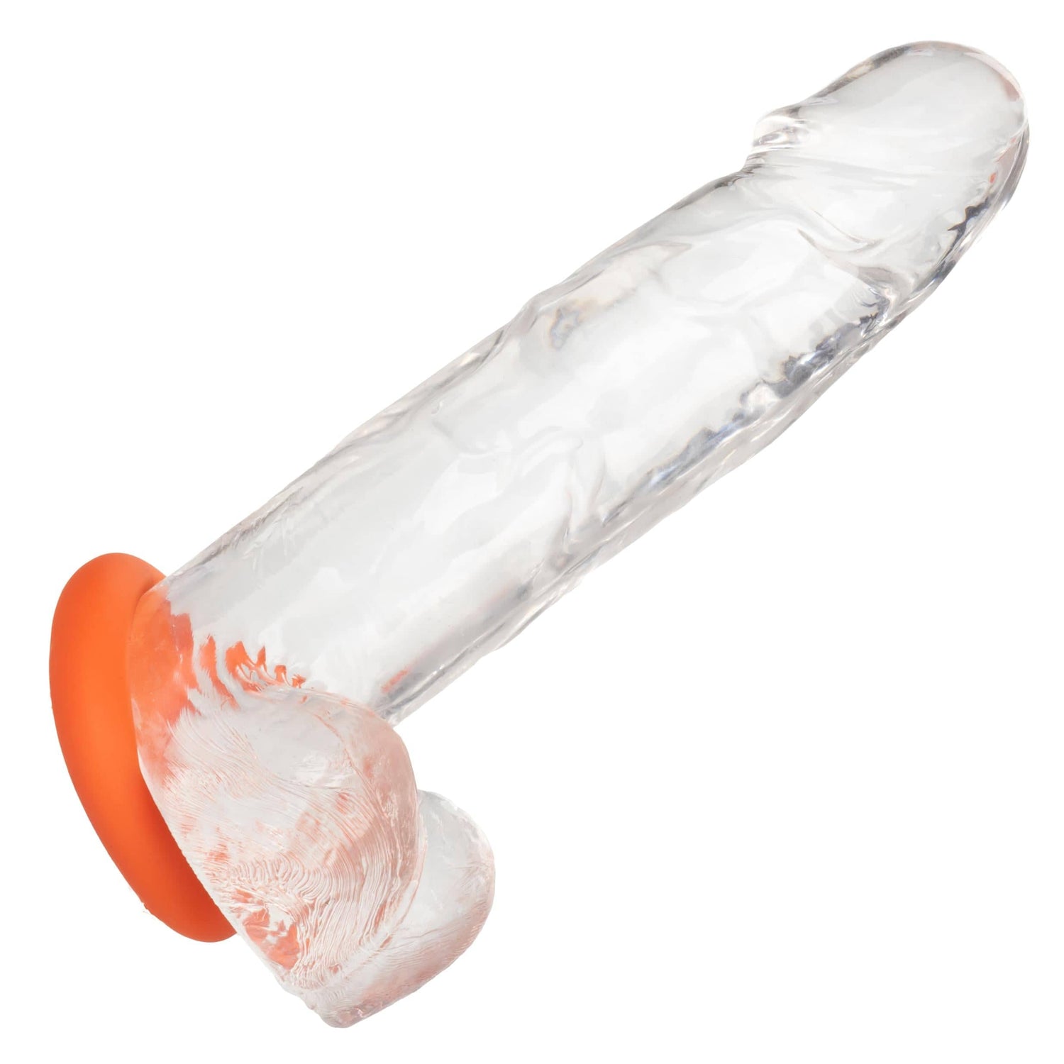 Alpha Liquid Silicone Prolong Large Ring - Orange Default Title