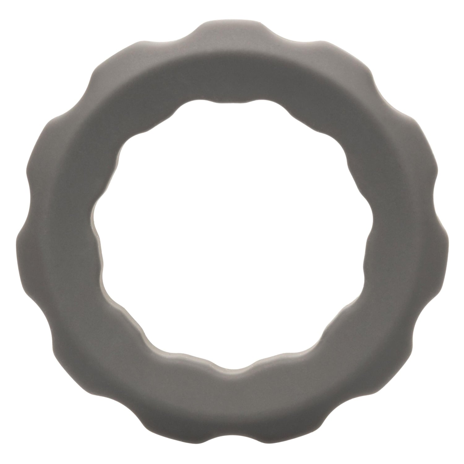 Alpha Liquid Silicone Erect Ring - Gray