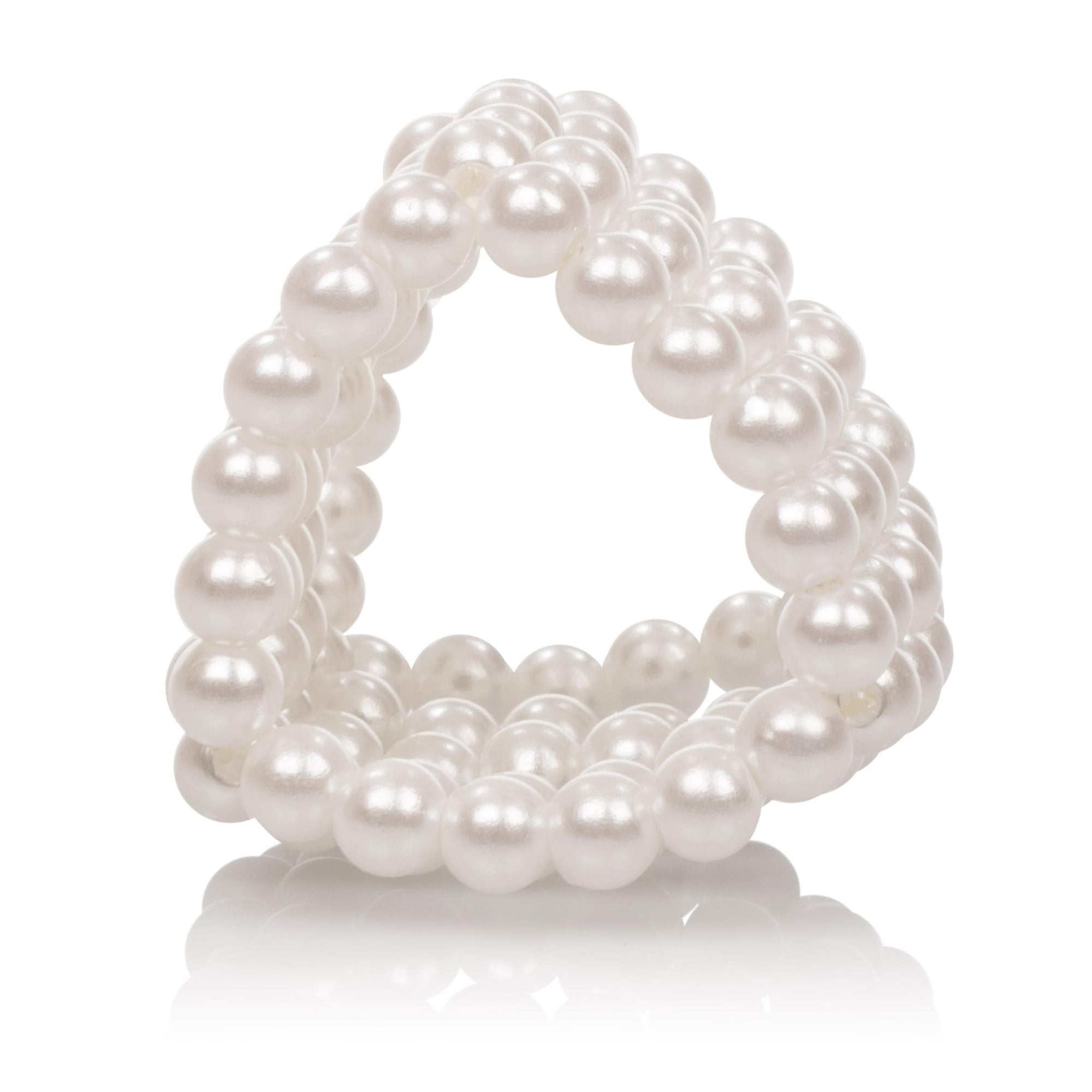 calexotics   basic essentials pearl stroker beads small