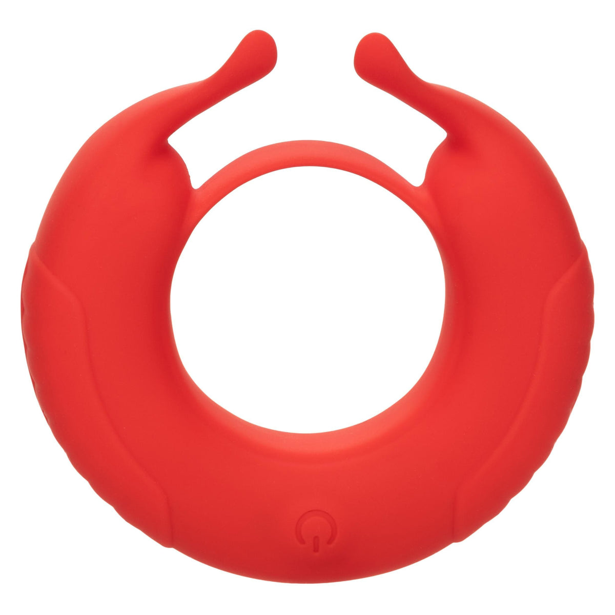 silicone rechargeable taurus enhancer red