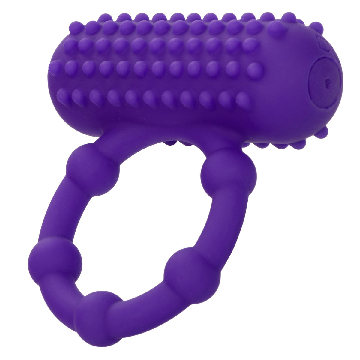 silicone rechargeable 5 bead maximus ring purple