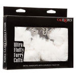 Ultra Fluffy Furry Cuffs - White