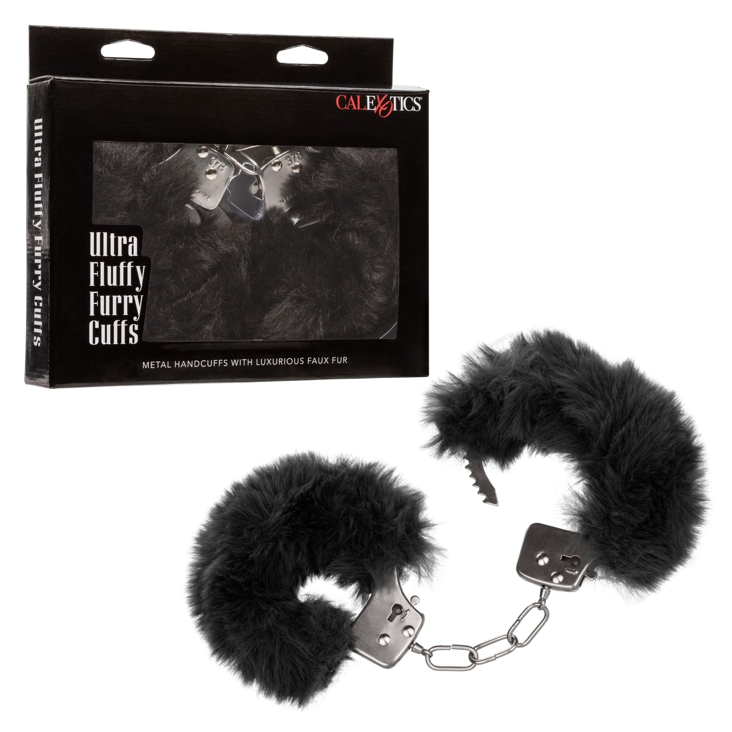 Ultra Fluffy Furry Cuffs - Black Default Title
