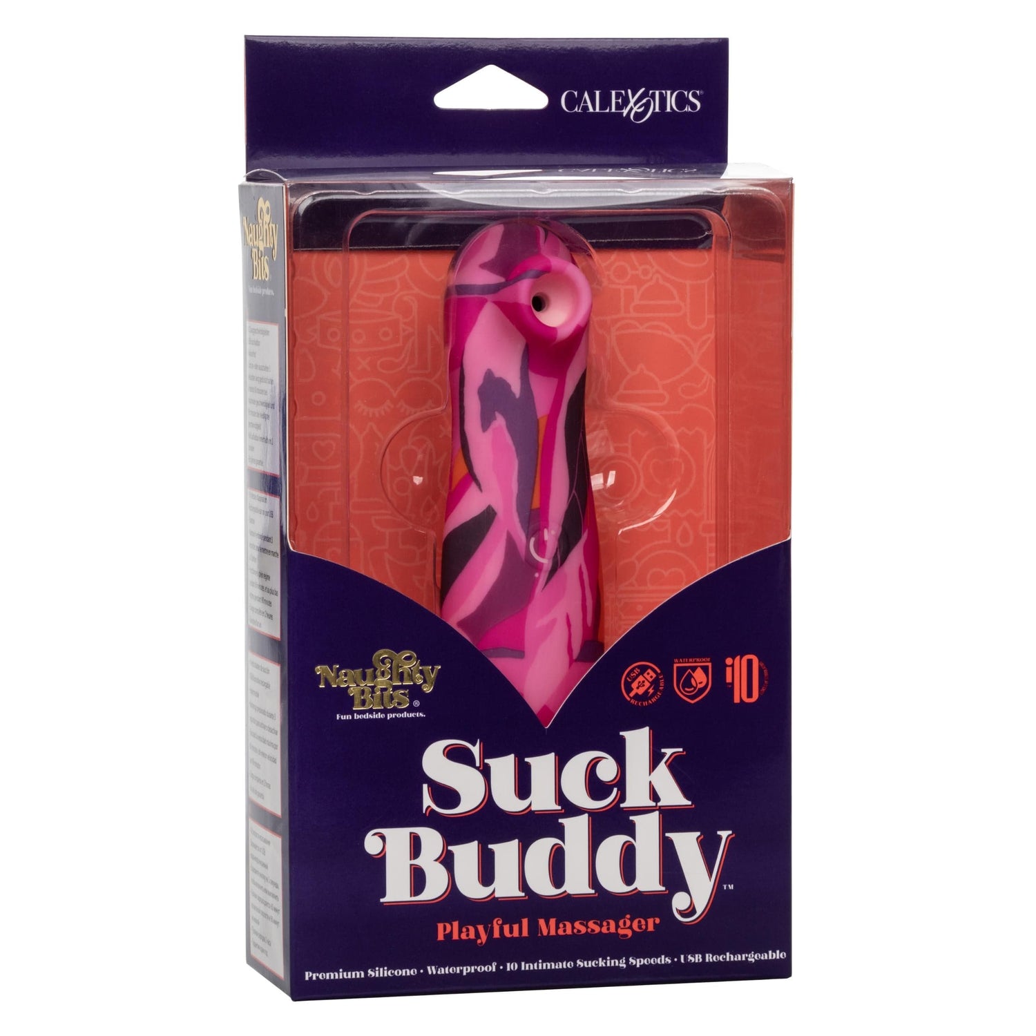 Naughty Bits Suck Buddy Playful Massager Default Title