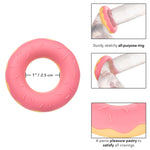 Naughty Bits Dickin’ Donuts Silicone Donut Cock Ring - Pink