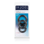 Dr. Joel Kaplan Silicone Support Rings - Black Default Title