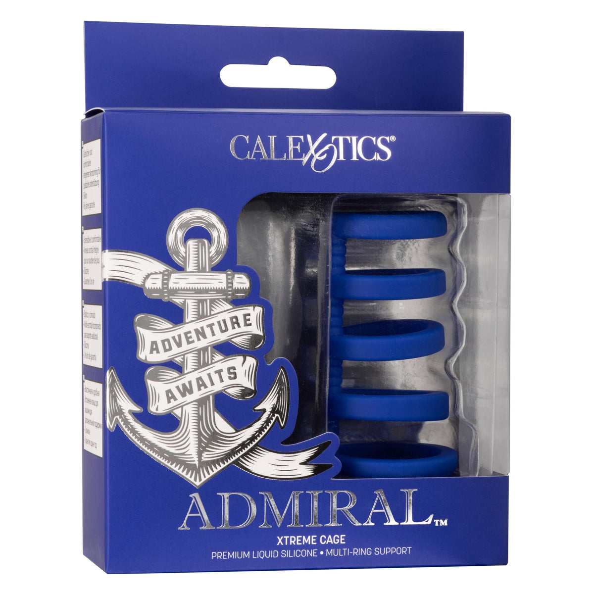 admiral xtreme cock cage blue