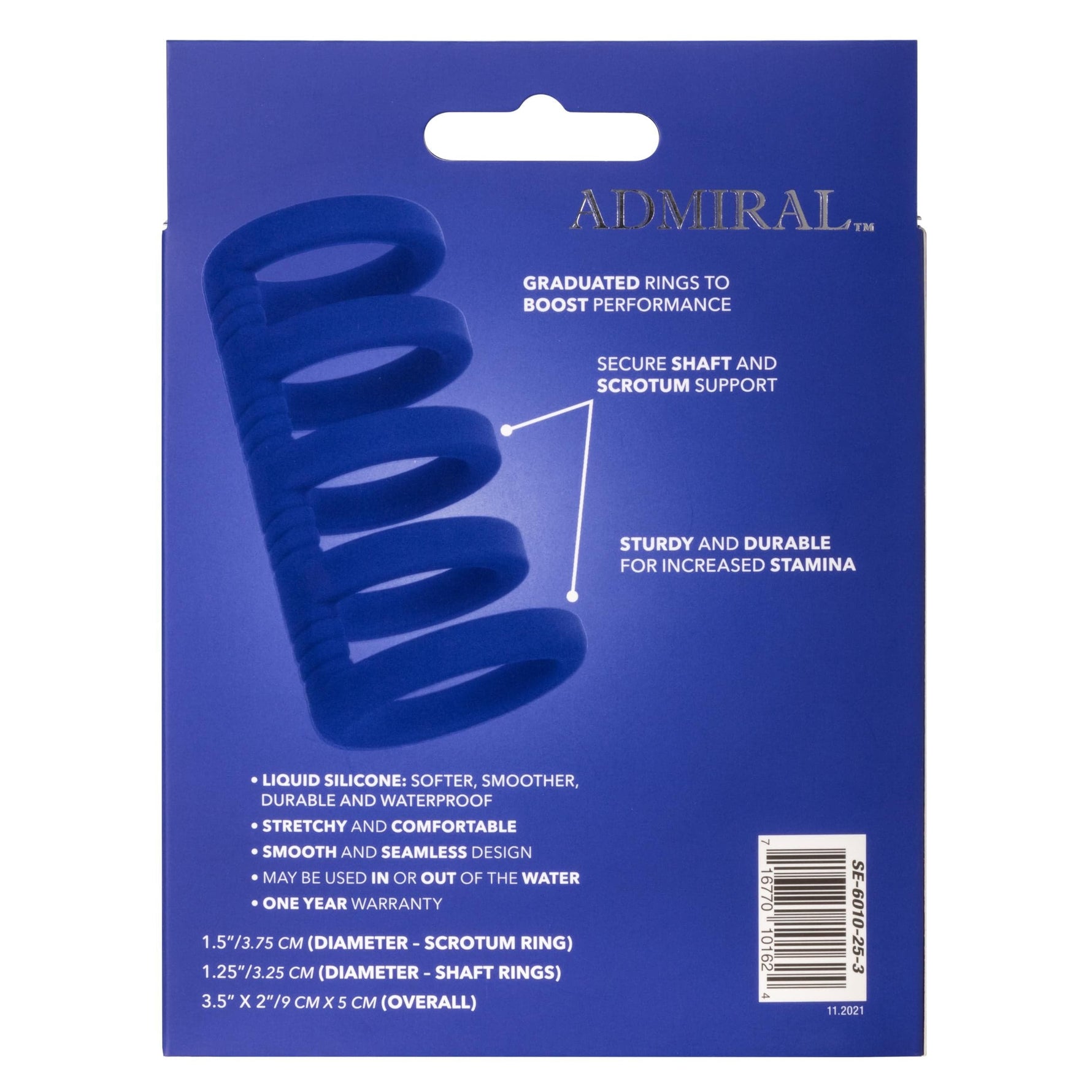 Admiral Xtreme Cock Cage - Blue