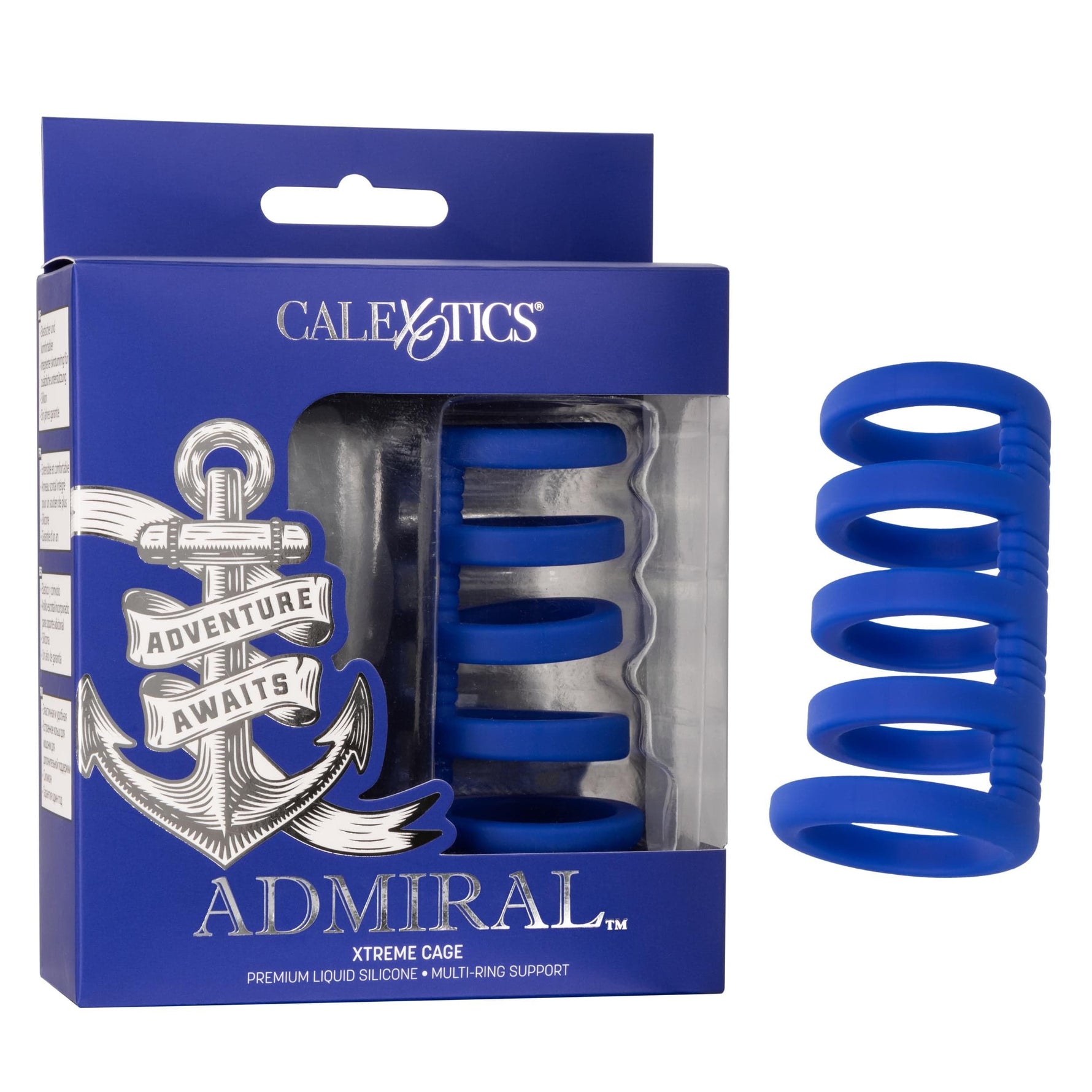 Admiral Xtreme Cock Cage - Blue
